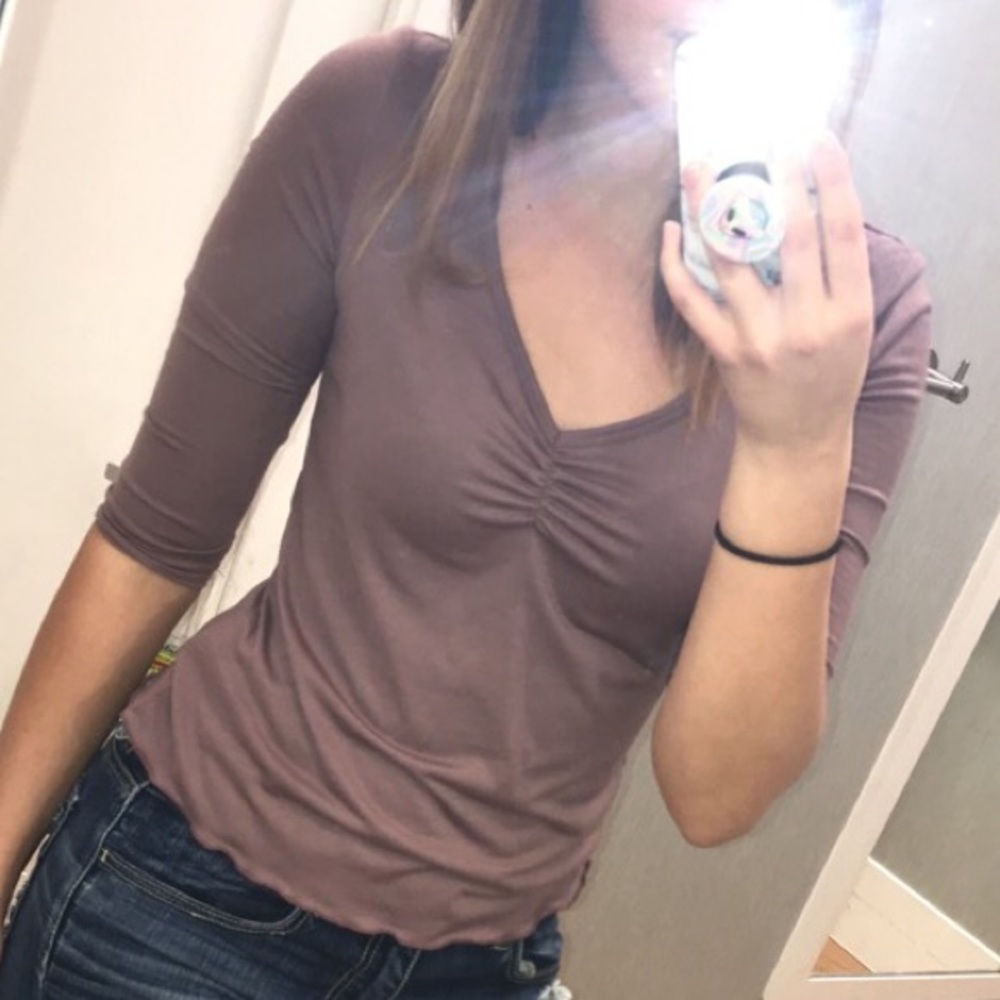 Pink/purple top